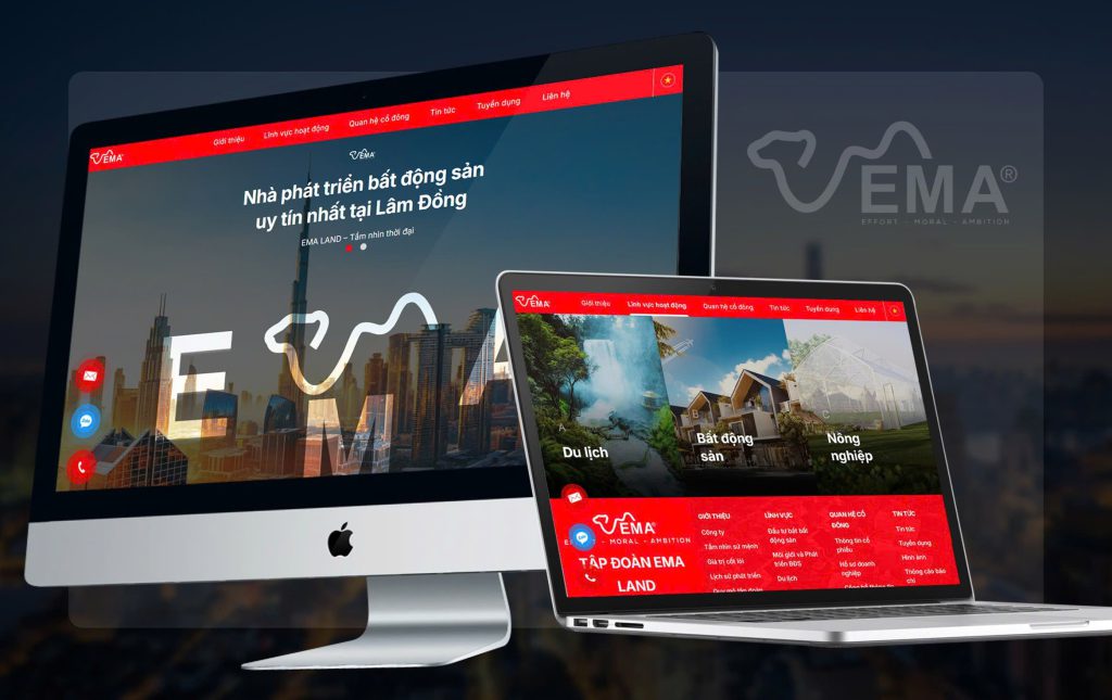 Dự án website BĐS Emaland